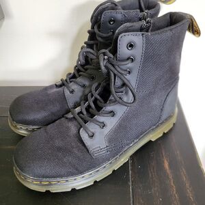 Dr Martens Junior Combs Extra Tough Poly Casual Boots Black Size 5US L